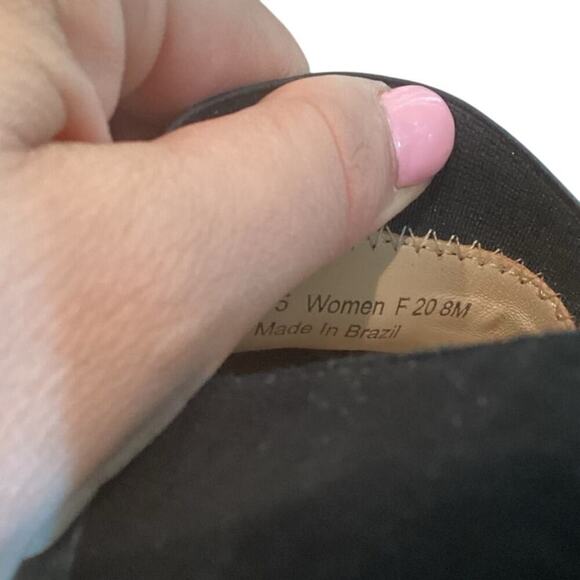 Johnston & Murphy Womens Slip On Shoes Flats Loafers Black US 8 8M Work Office - Picture 2 of 10